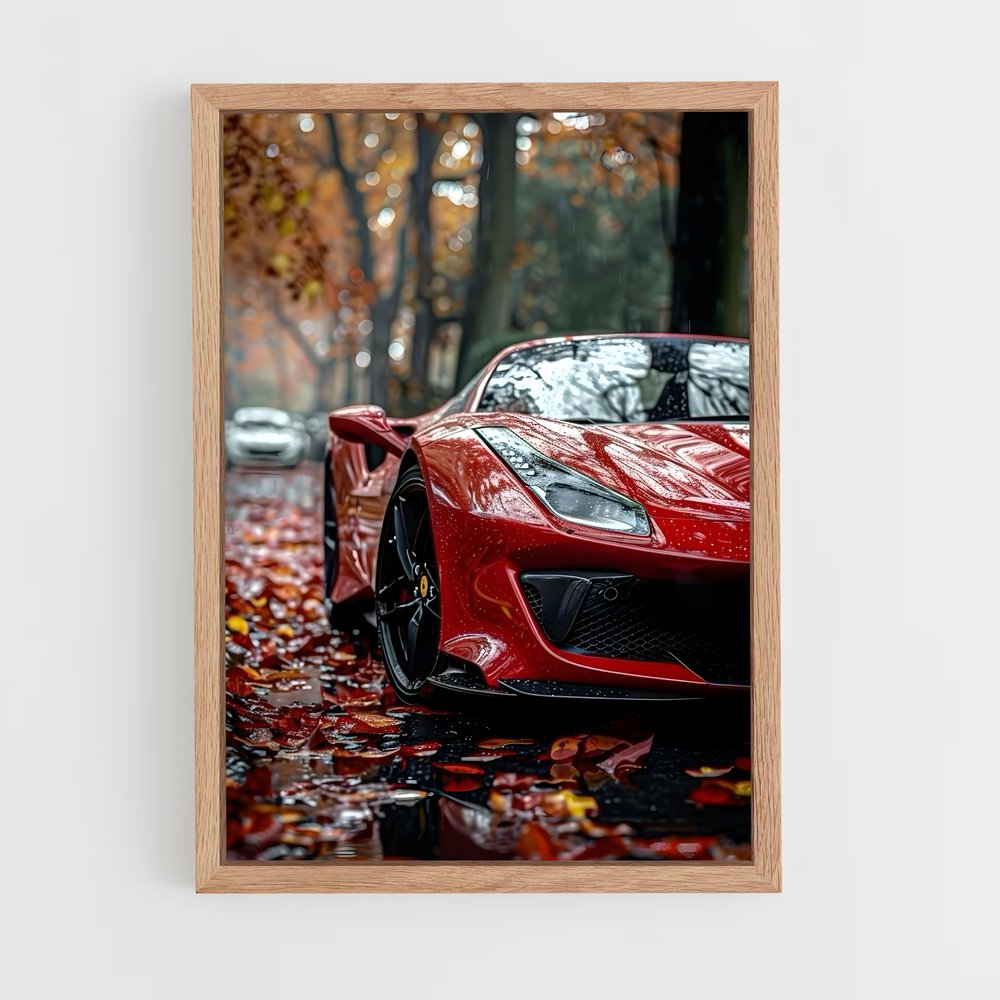 Poster Ferrari dans les Bois (vue 4)